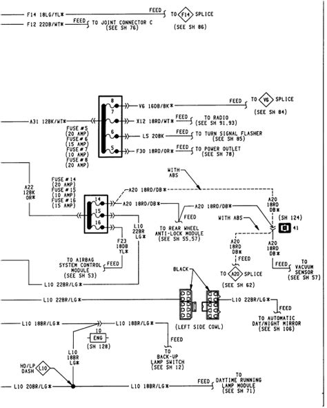 wiring diagram 1994 dodge 2500 junction box|Dodge Ram 1994.